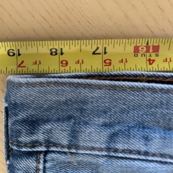 Levi's 550 Mens Jeans Size 38x32 Relaxed Blue Jeans Workwear - Picture 5 of 14